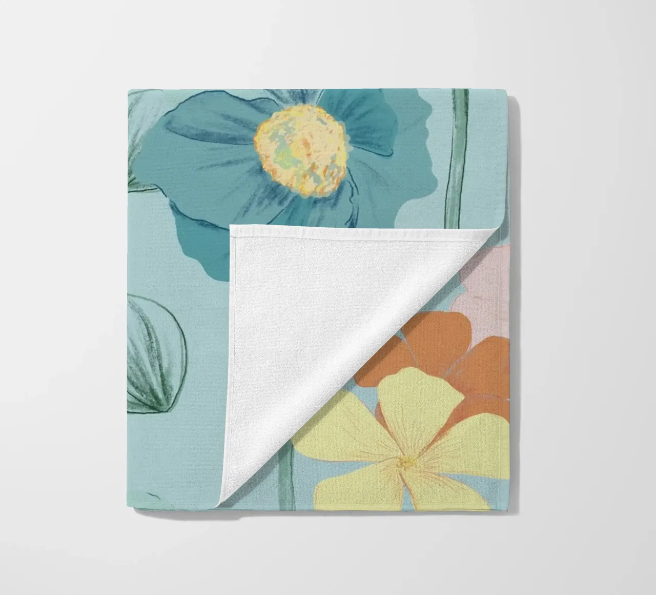 Pastel Wildflower Print for Summer & Spring Vibes telo mare da janine.aigner.work