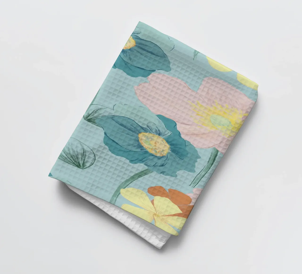 Pastel Wildflower Print for Summer & Spring Vibes torchon de janine.aigner.work