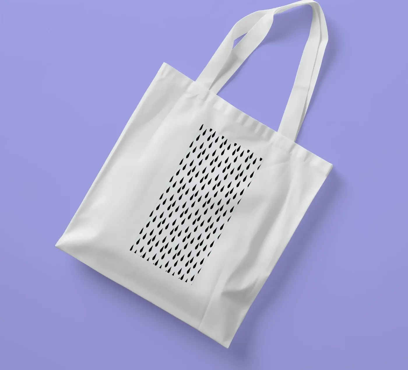 Rain tote bag by Charlotte Winter