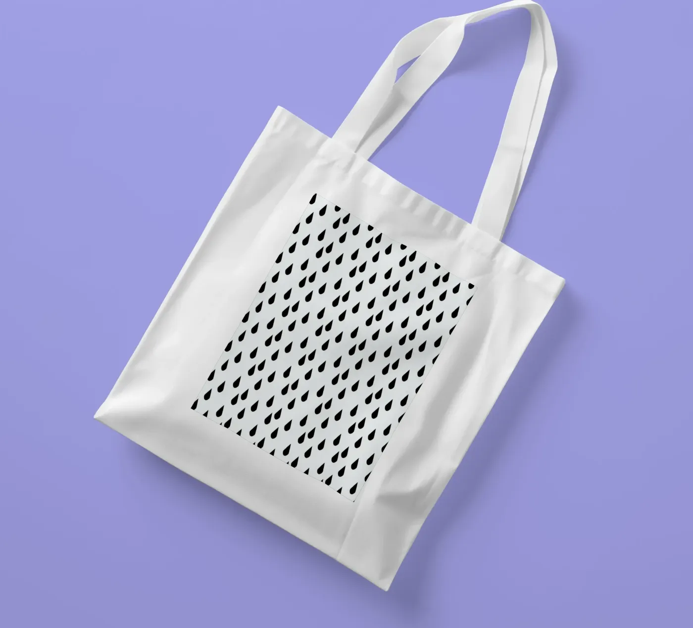 Rain tote bag by Charlotte Winter