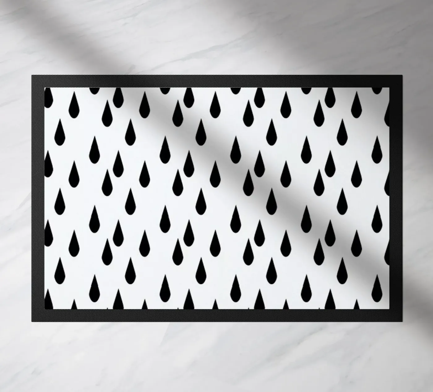 Rain doormat by Charlotte Winter