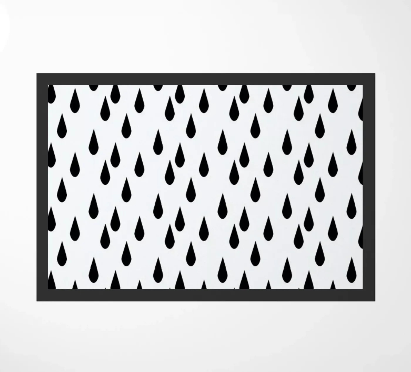 Rain doormat by Charlotte Winter