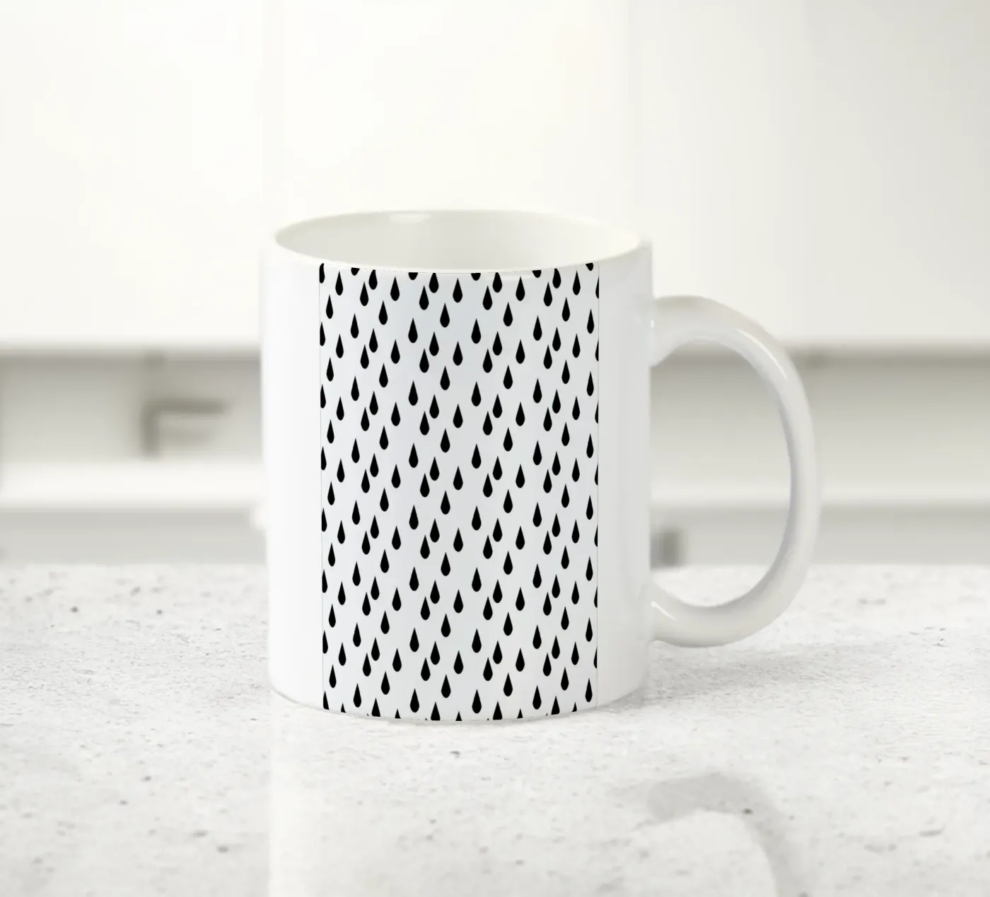 Rain Keramik Tasse von Charlotte Winter