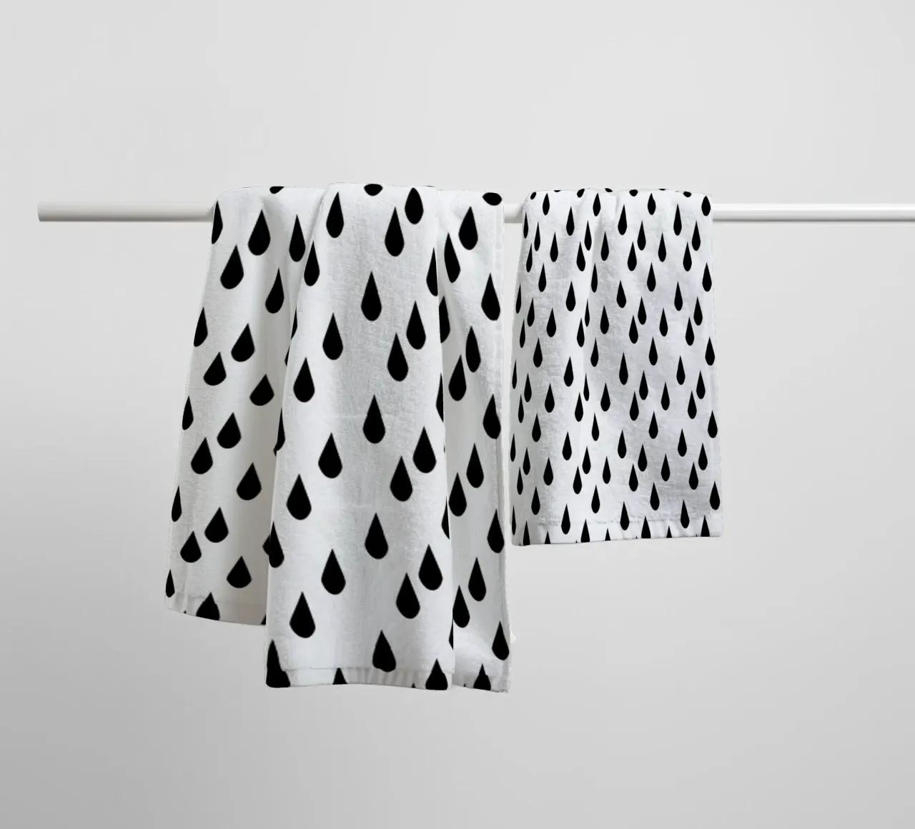 Rain towel by Charlotte Winter