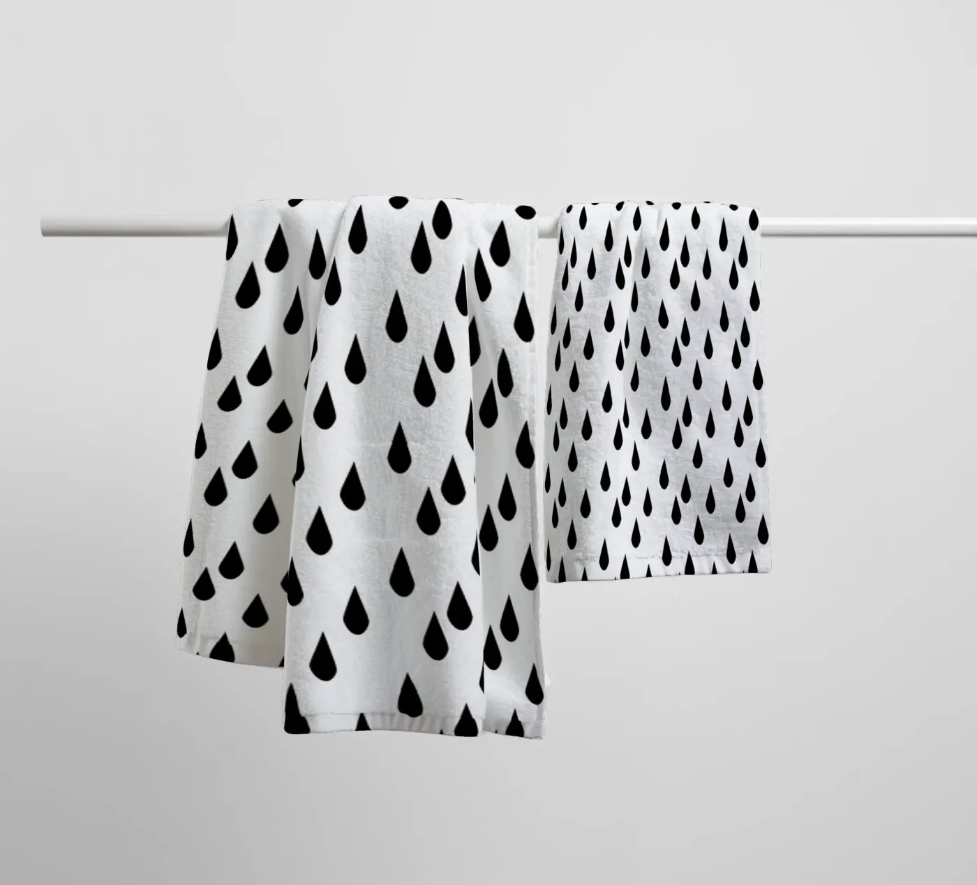 Rain towel by Charlotte Winter