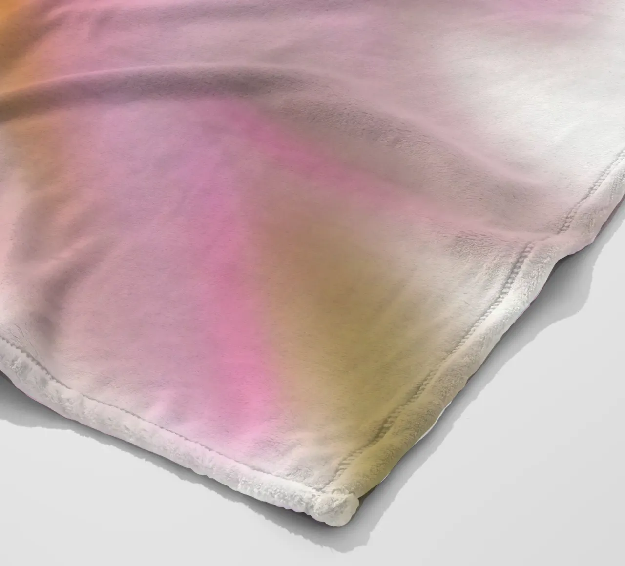 Fiore rosa, dipinto in modo simile all'acquerello coperta in pile da Something for you