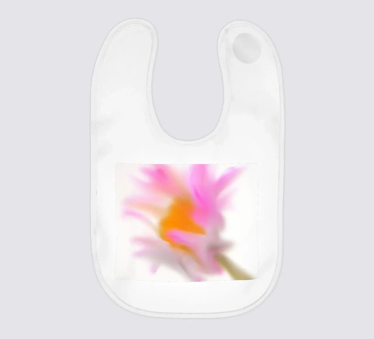 Fiore rosa, dipinto in modo simile all'acquerello bavaglino da Something for you