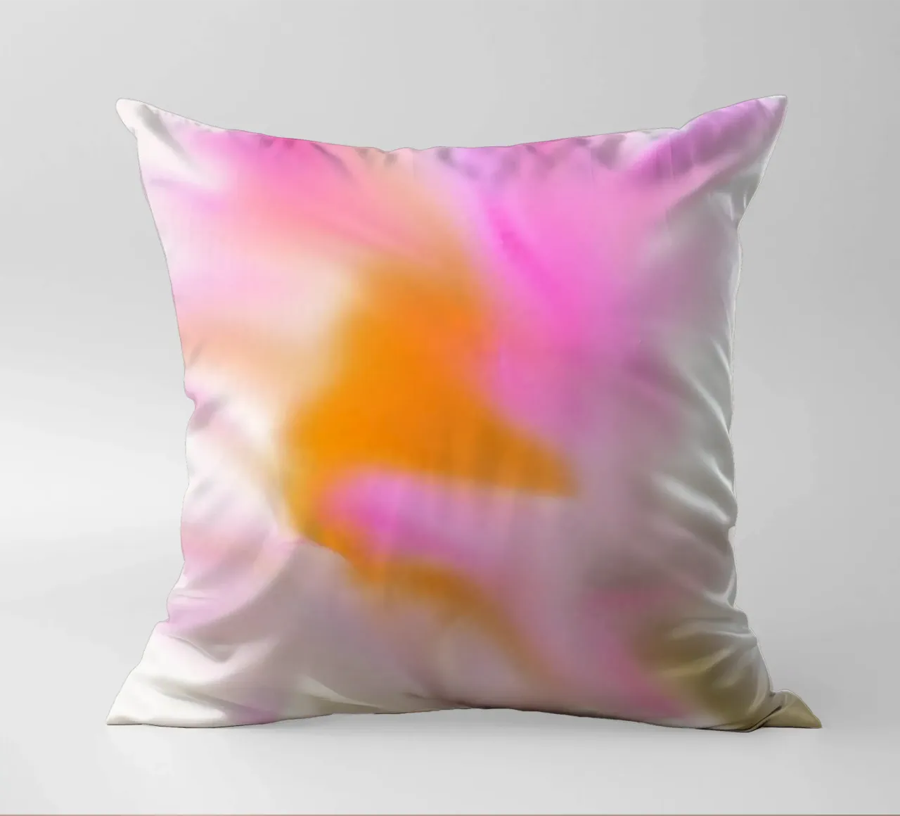 Fiore rosa, dipinto in modo simile all'acquerello cuscino da Something for you