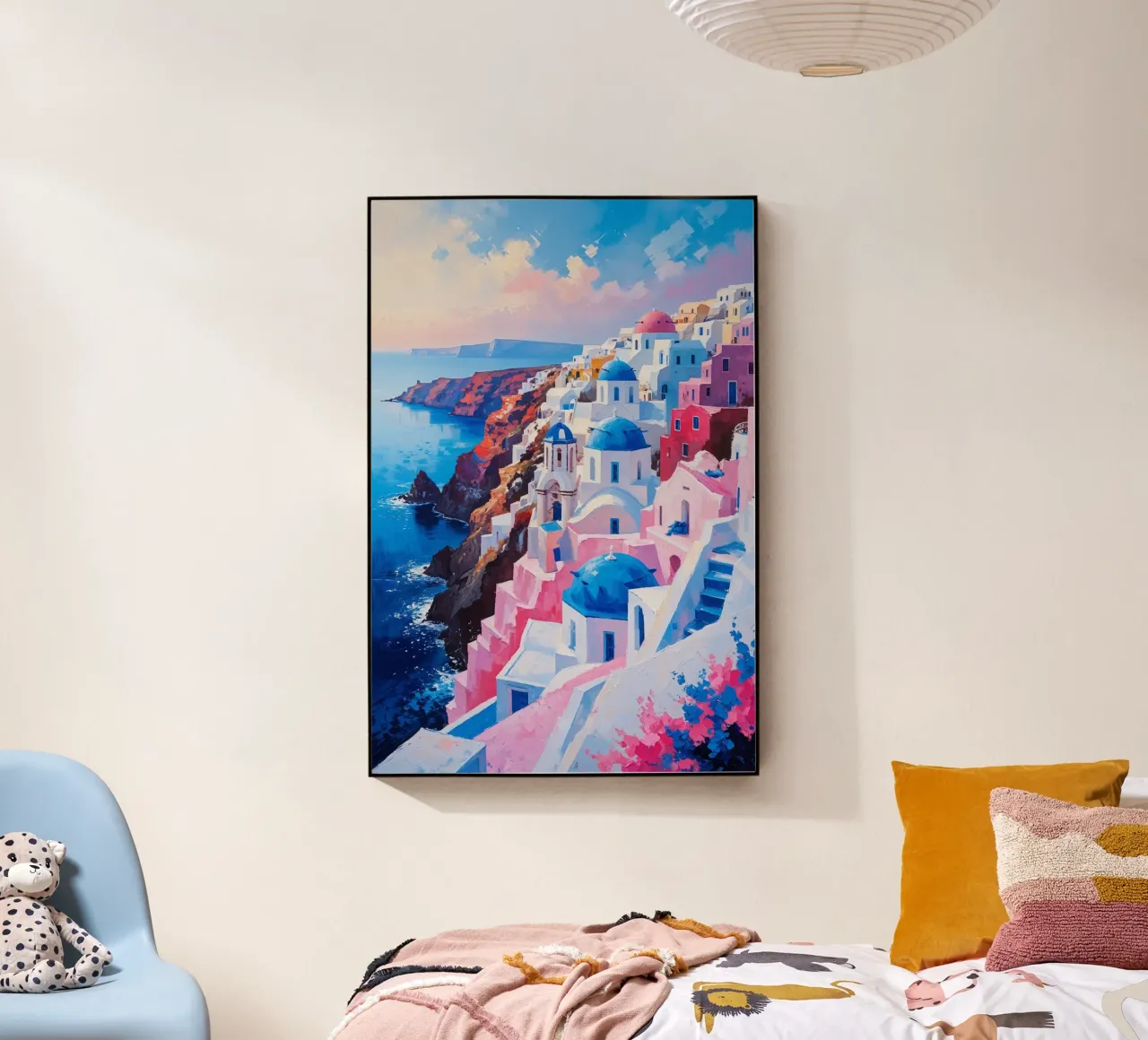 Santorini's Endless Charm plexiglass da AlbertKlee