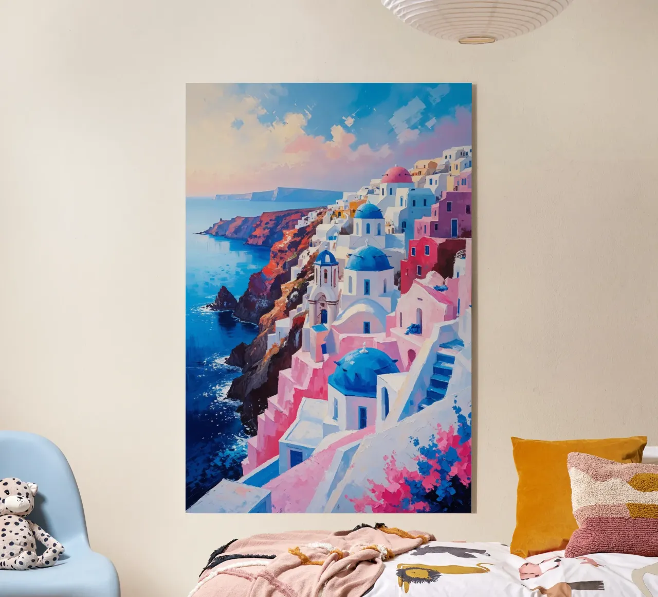 Santorini's Endless Charm plexiglass da AlbertKlee