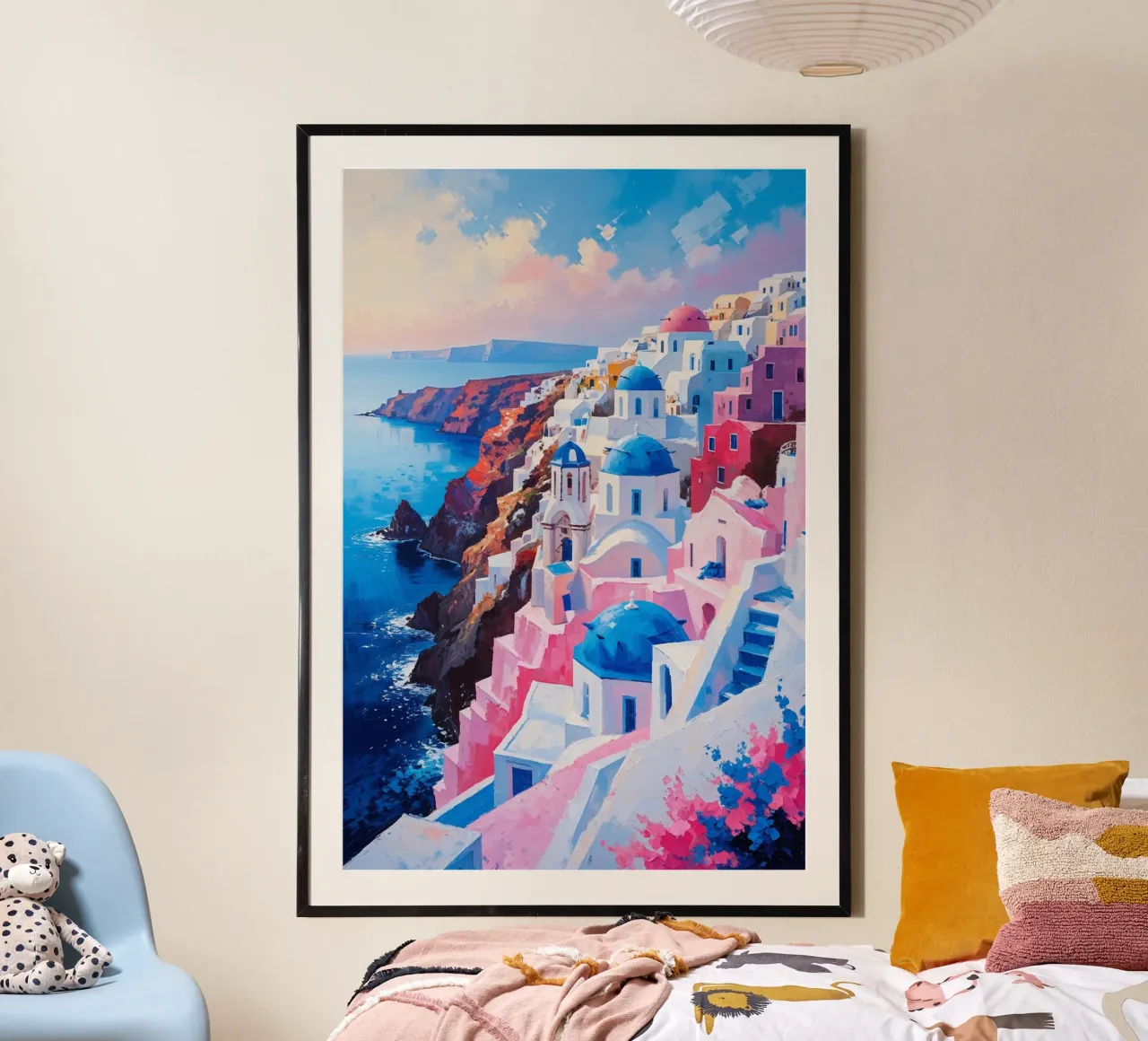 Santorini's Endless Charm carta hahnemühle da AlbertKlee