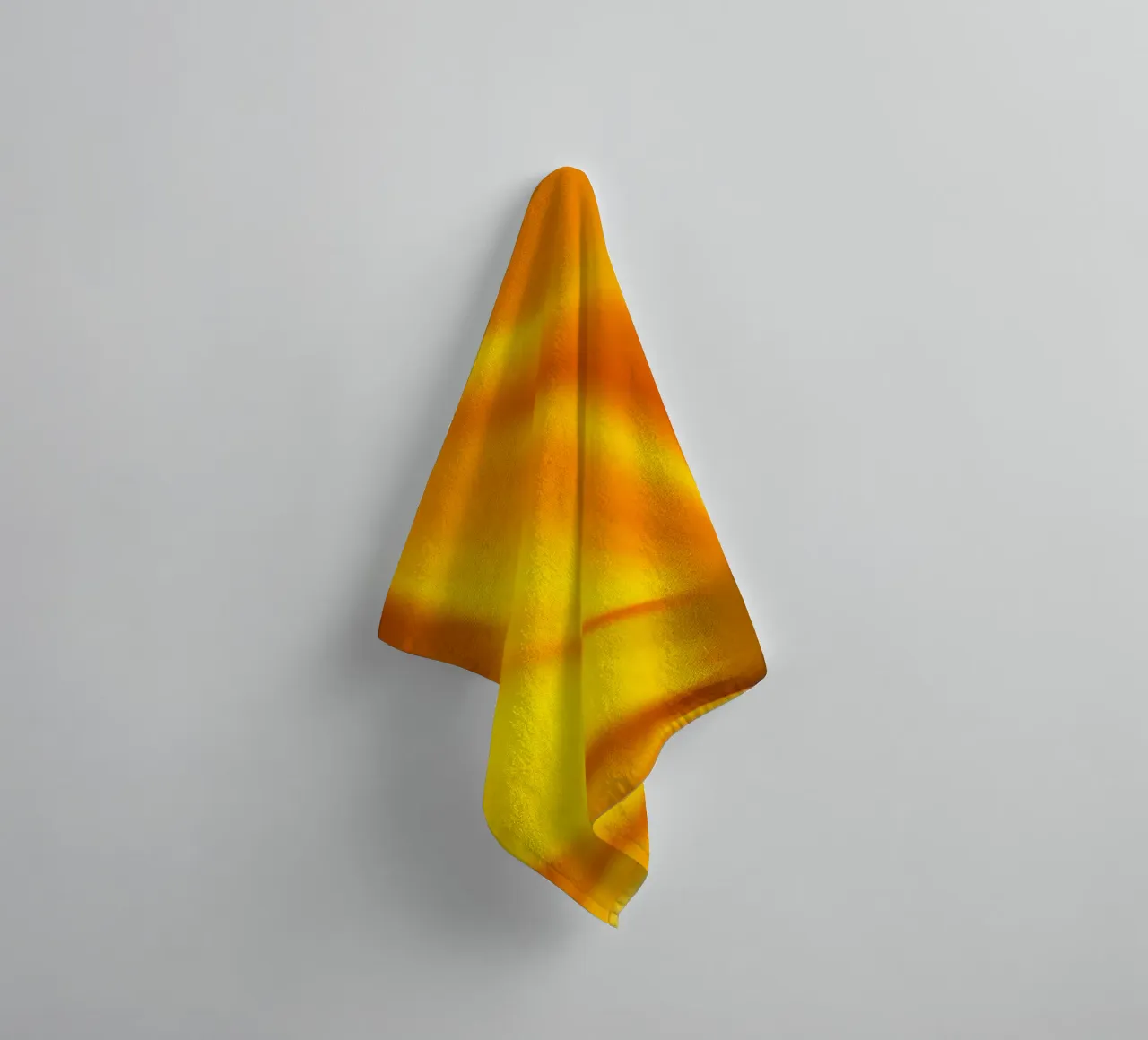 Fiore giallo, simile all'acquerello asciugamano da bagno da Something for you