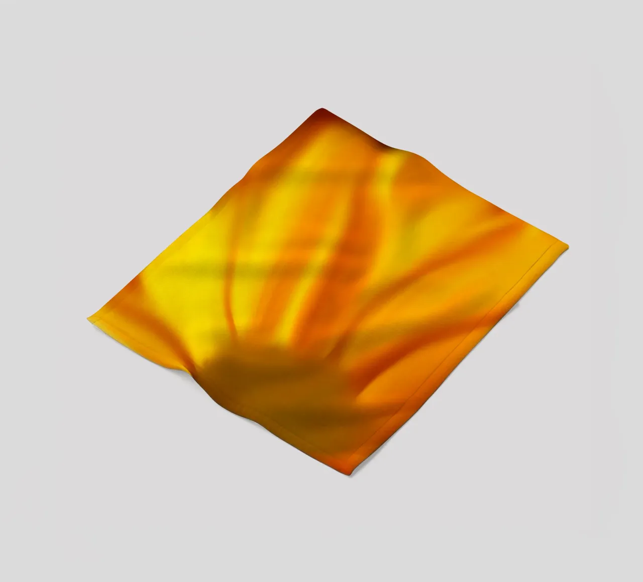 Fiore giallo, simile all'acquerello coperta in pile da Something for you