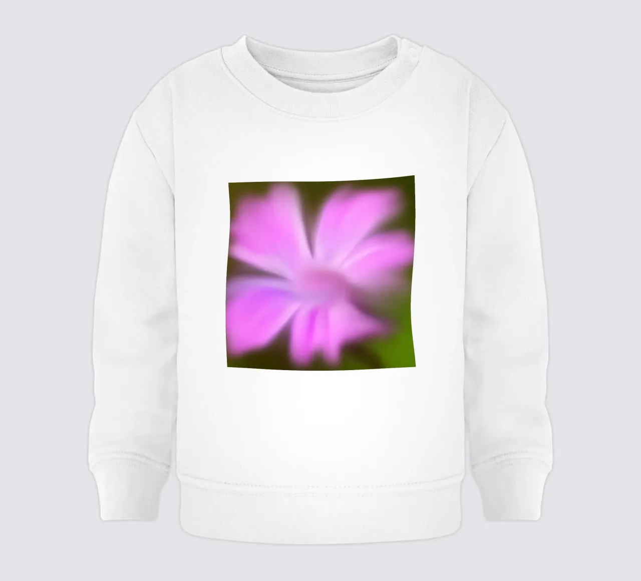 Fiore viola, simile all'acquerello felpa neonato da Something for you