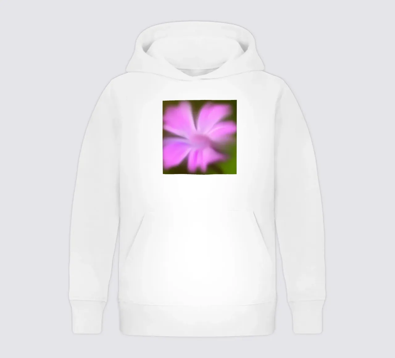 Purple flower, similar to watercolour kids hoodie by Something for you