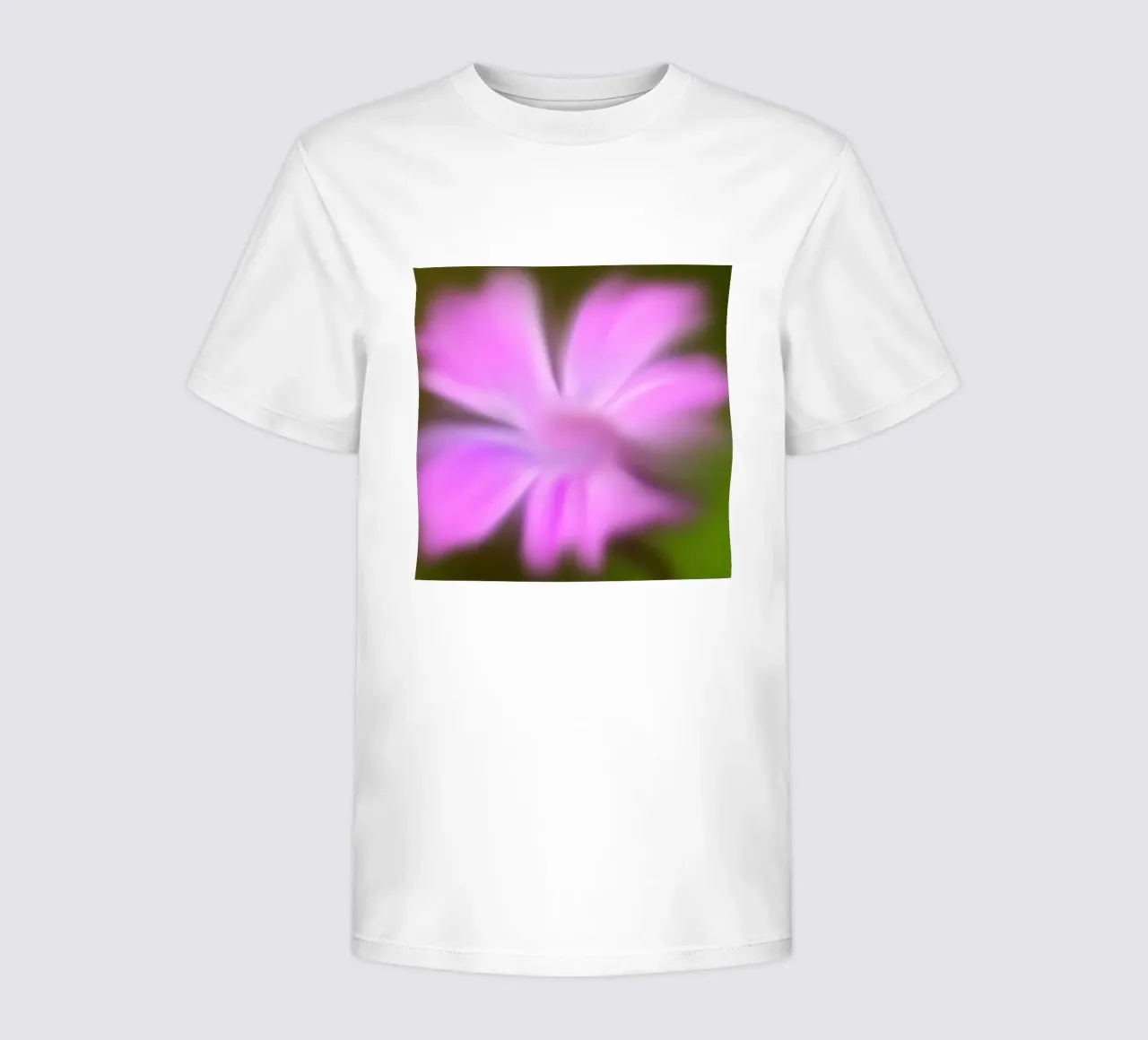 Purple flower, similar to watercolour kids t-shirt by Something for you