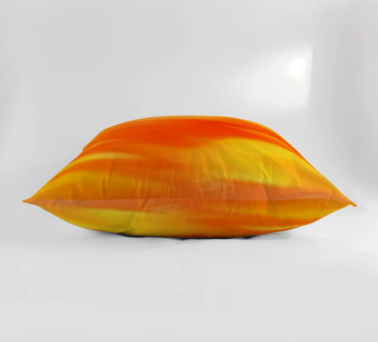 Fiore arancione sfocato simile all'acquerello cuscino da Something for you
