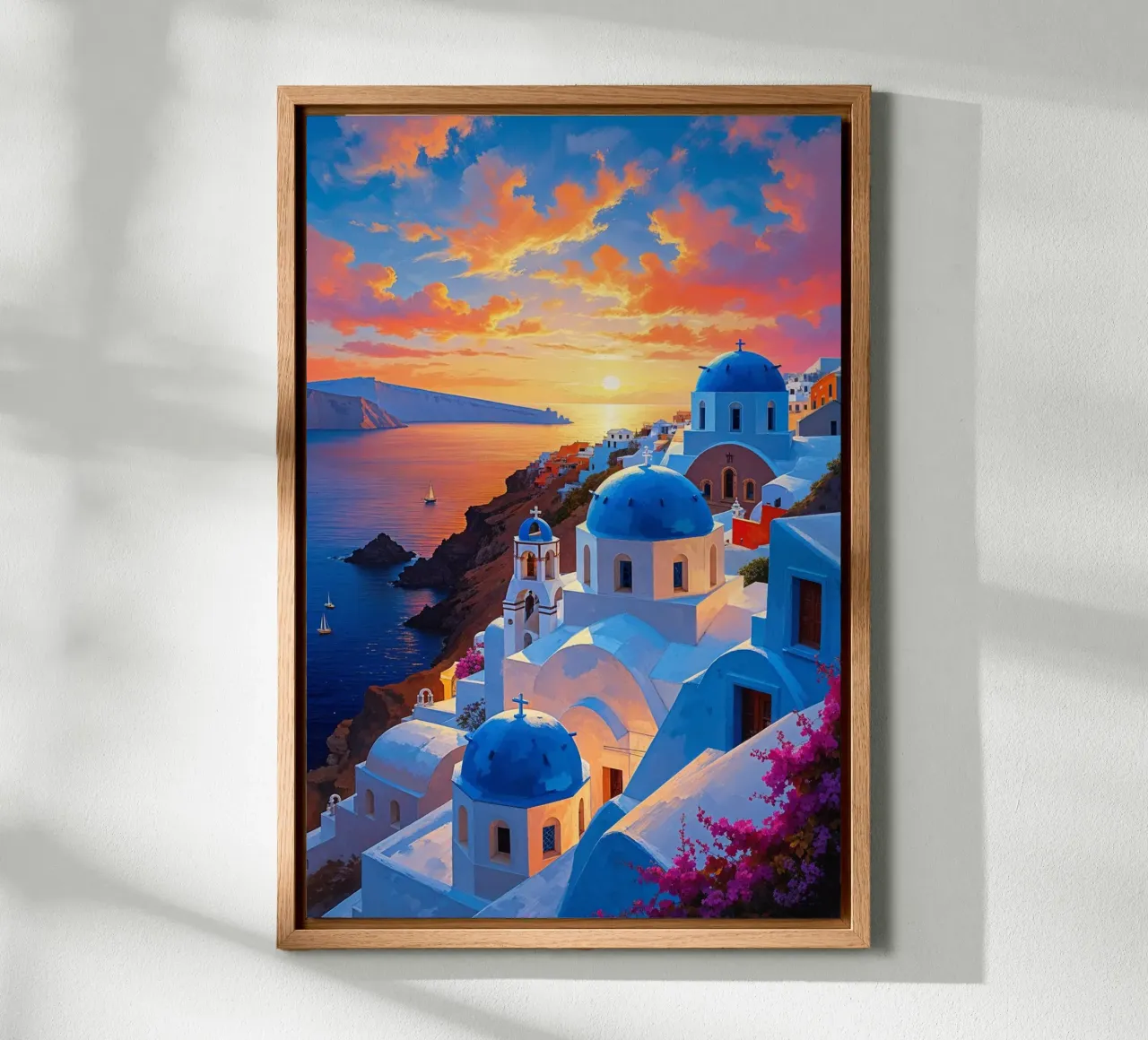 Illuminated Domes at Dusk canvas by AlbertKlee