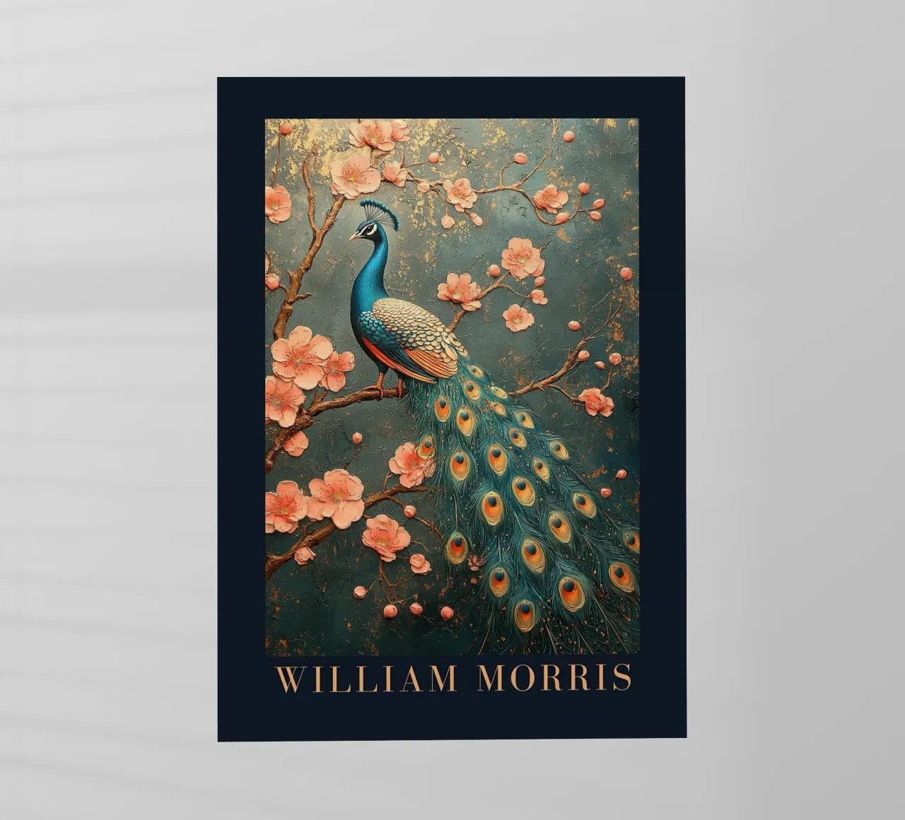 William Morris pellicola backlit da Botanical Art Studio