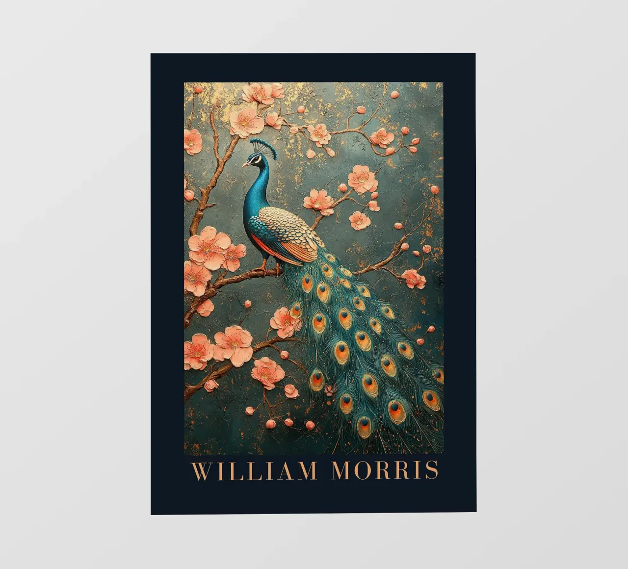 William Morris pellicola backlit da Botanical Art Studio