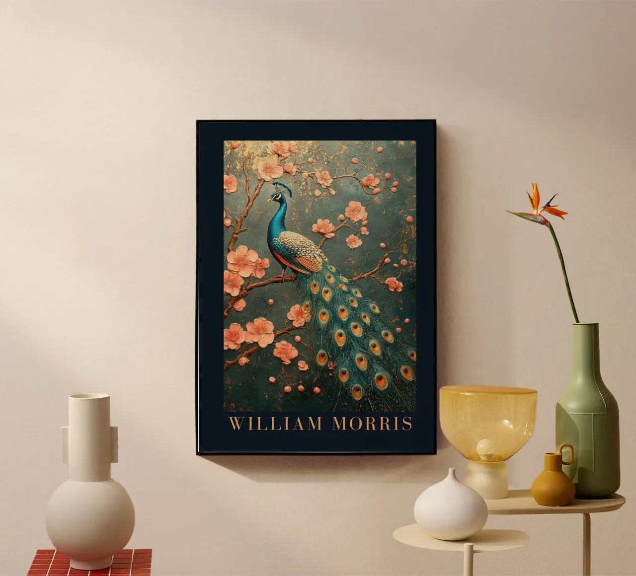 William Morris plexiglass da Botanical Art Studio