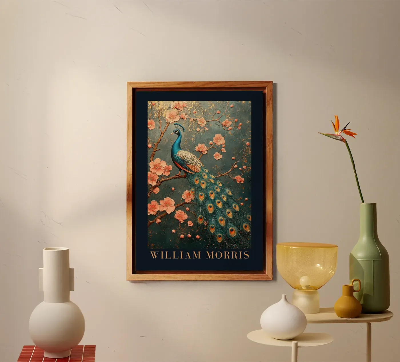 William Morris pannello forex da Botanical Art Studio