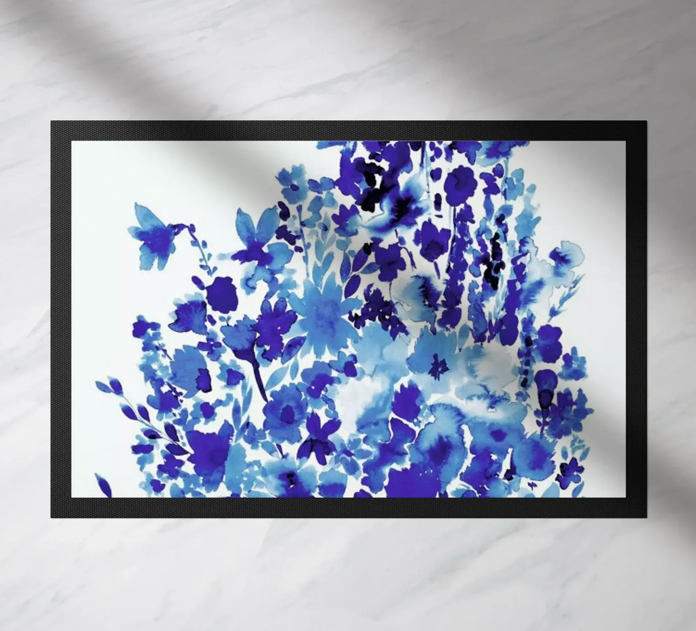 Floral Blue zerbino da Amy Sia