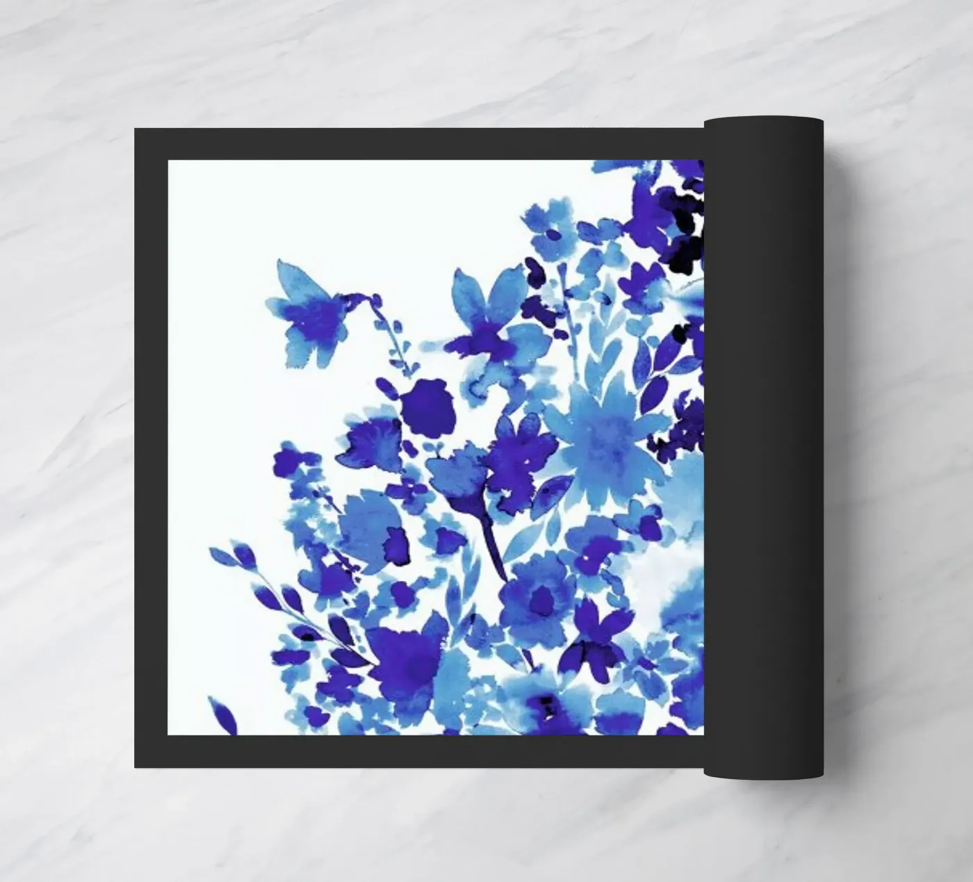 Floral Blue zerbino da Amy Sia