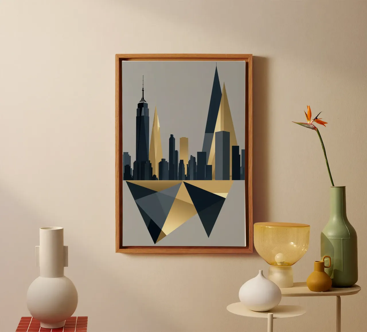 Dynamic Angles of New York tela da AlbertKlee