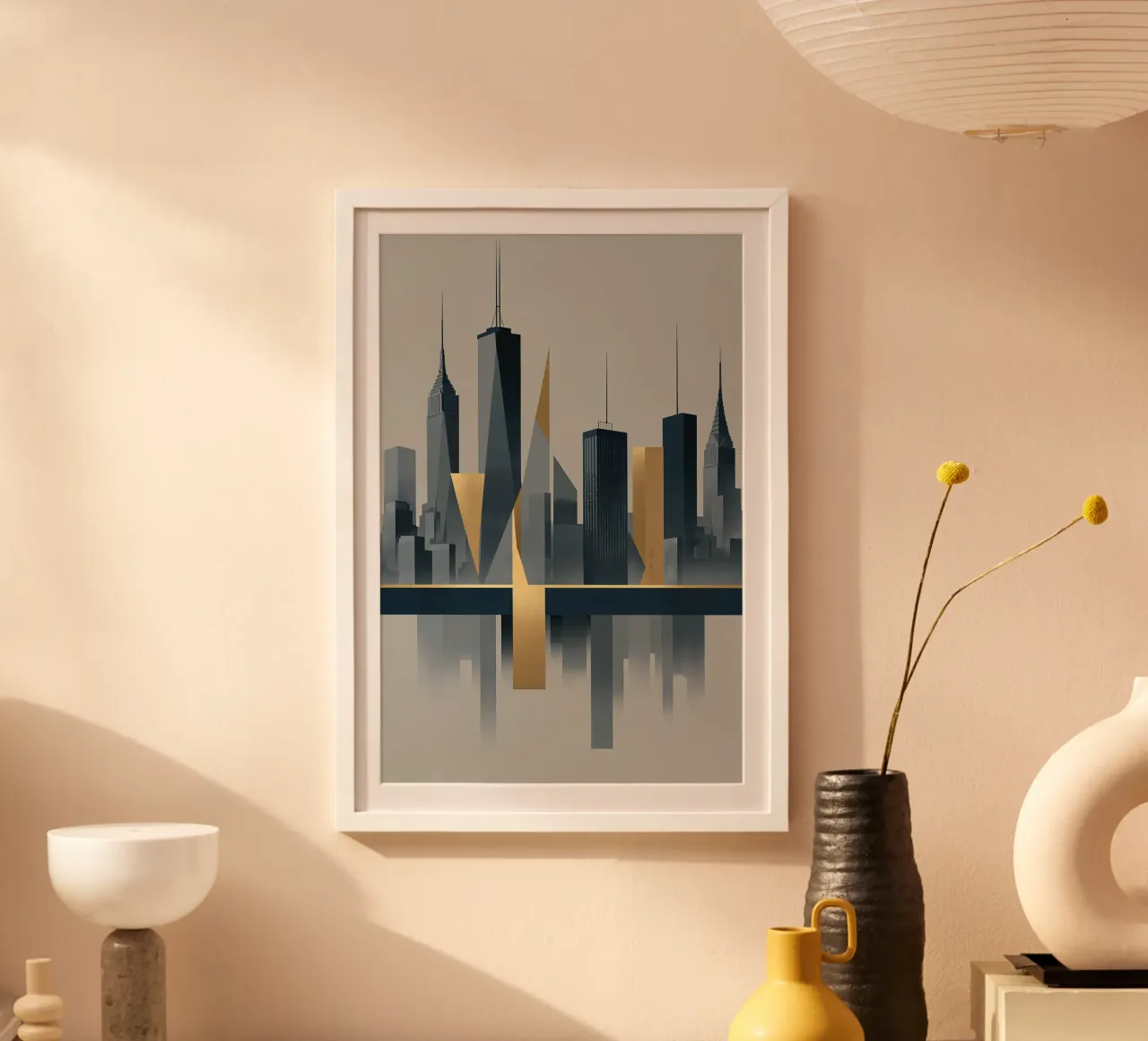 Reflections of Manhattan: A Modern Perspective Poster von AlbertKlee
