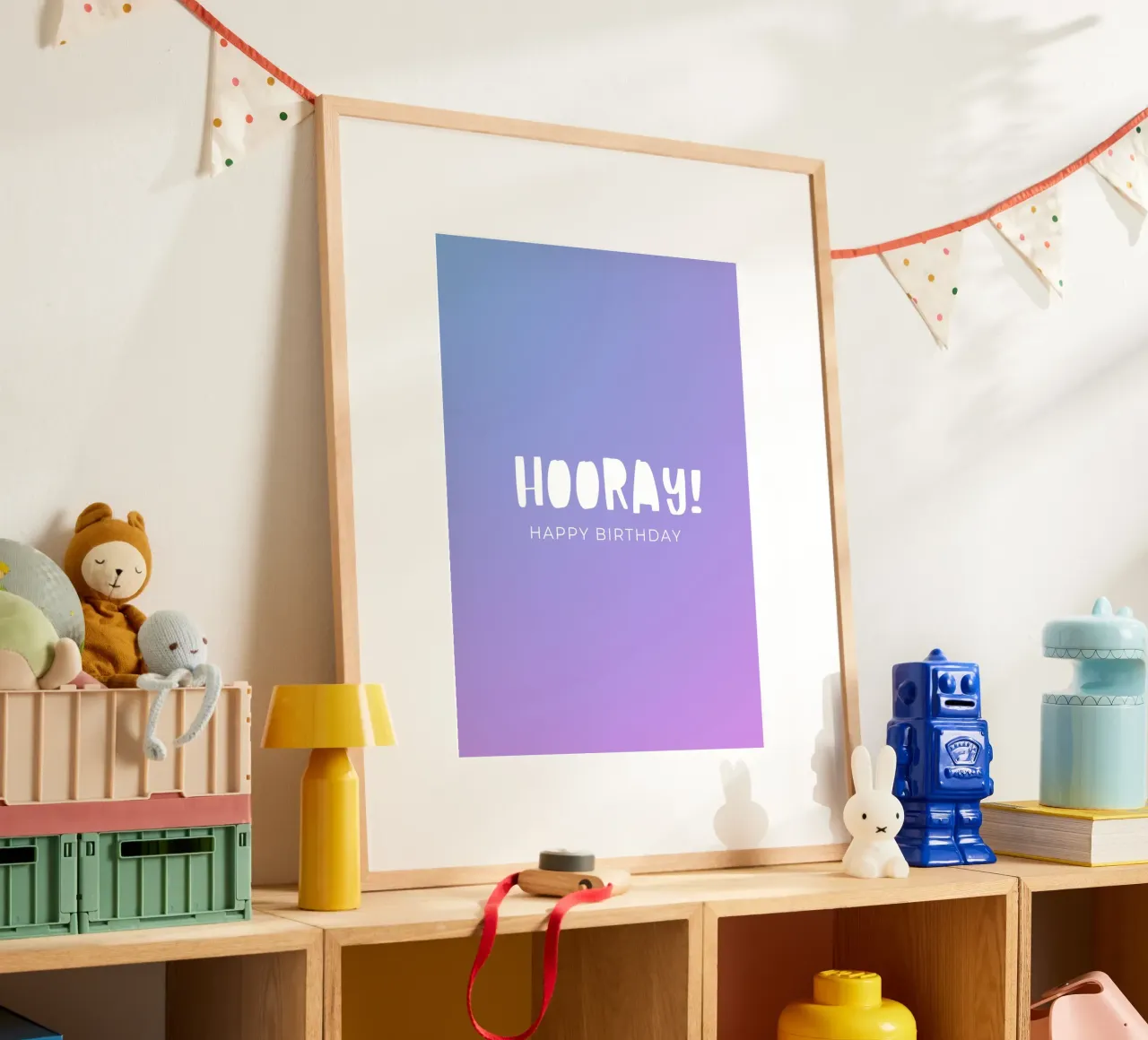 Hooray! poster da byh.illustration