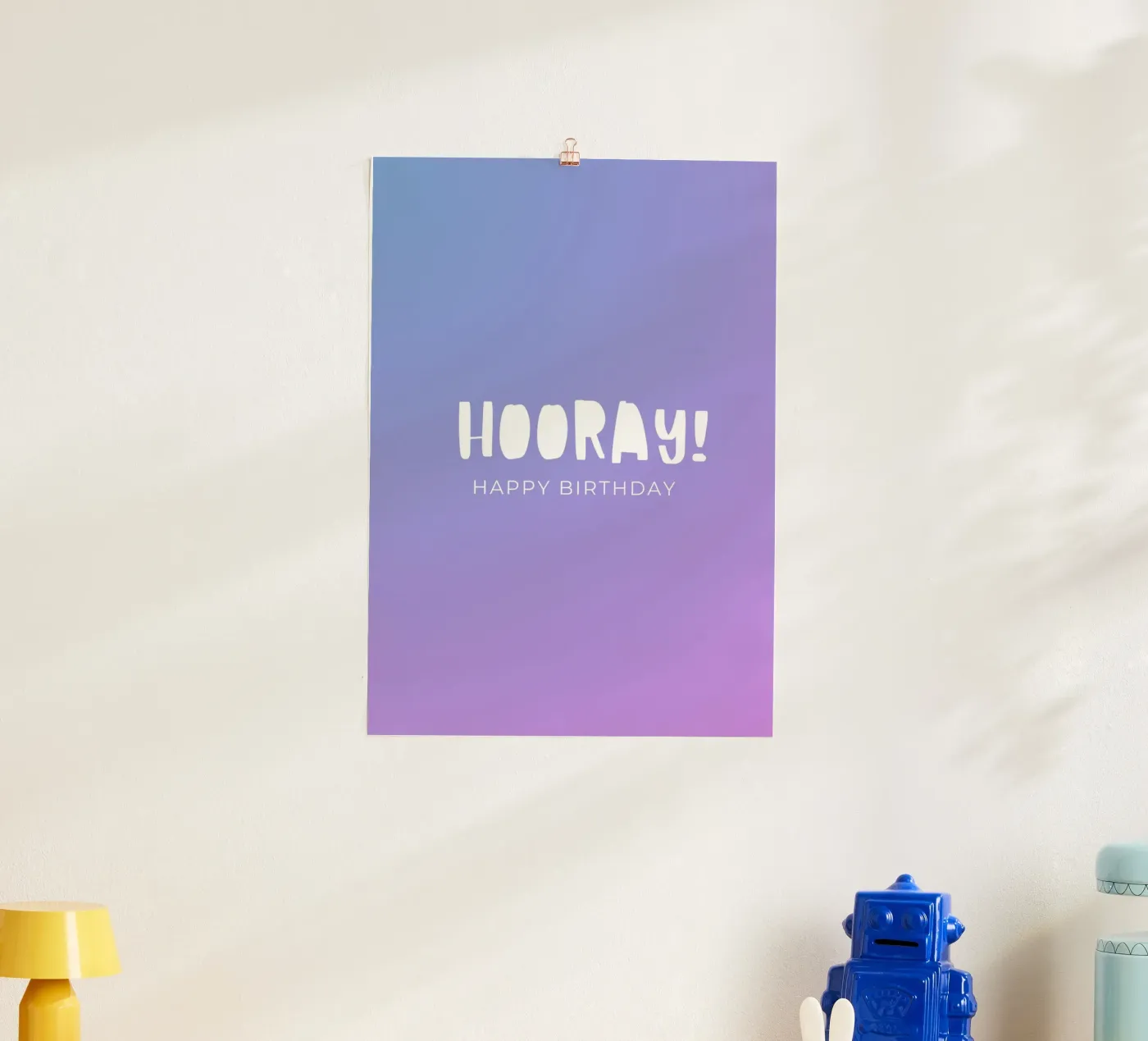 Hooray! Poster von byh.illustration