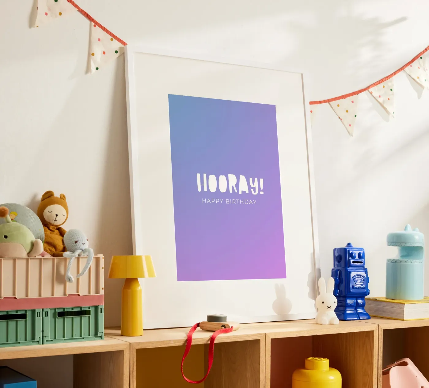 Hooray! Poster von byh.illustration