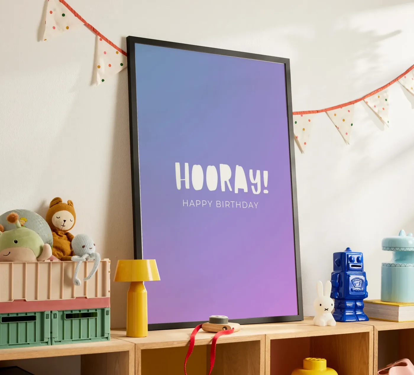 Hooray! Poster von byh.illustration