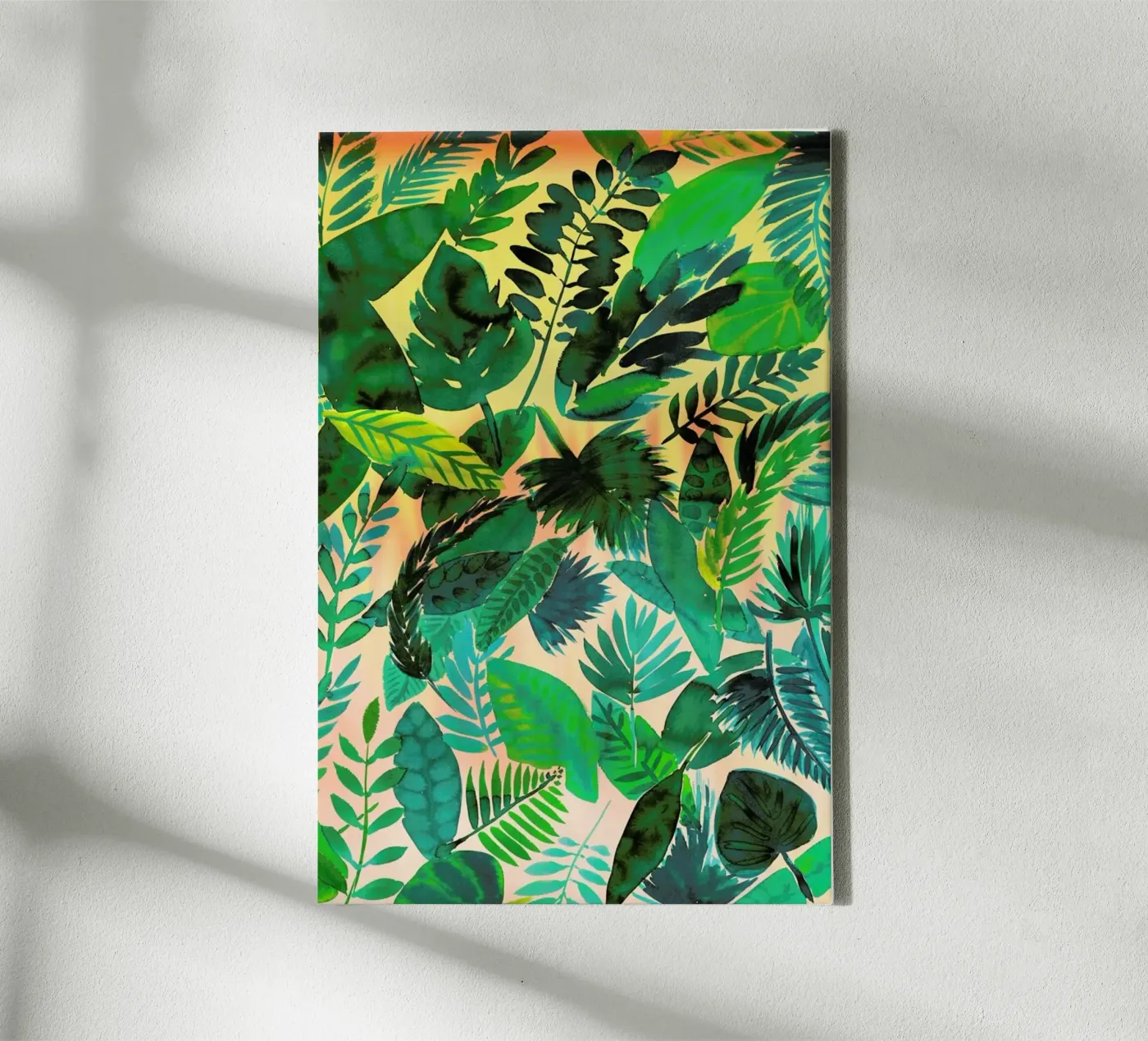 Jungle Leaf tela da Amy Sia