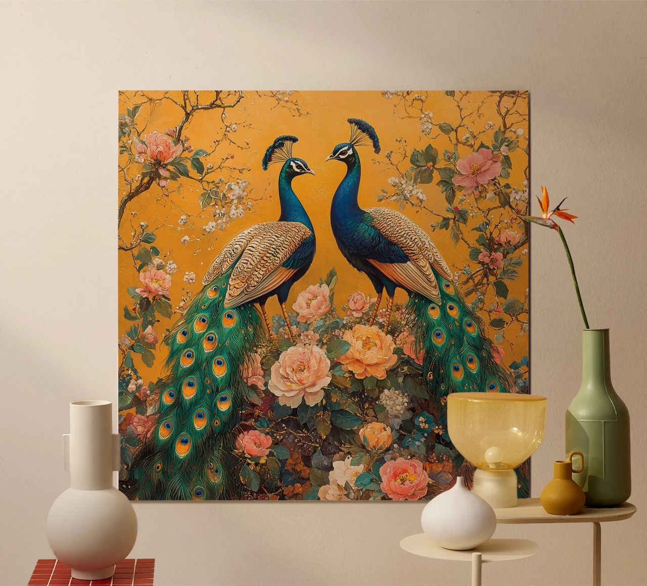 William Morris Pfau poster by Botanical Art Studio
