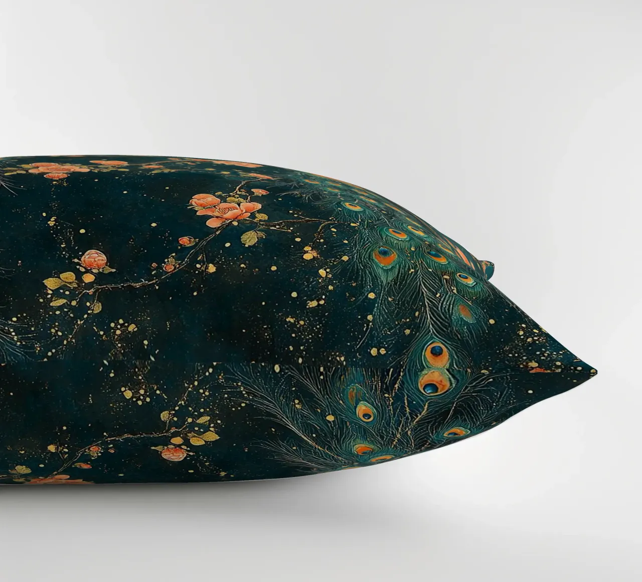William Morris Pfau cuscino da Botanical Art Studio