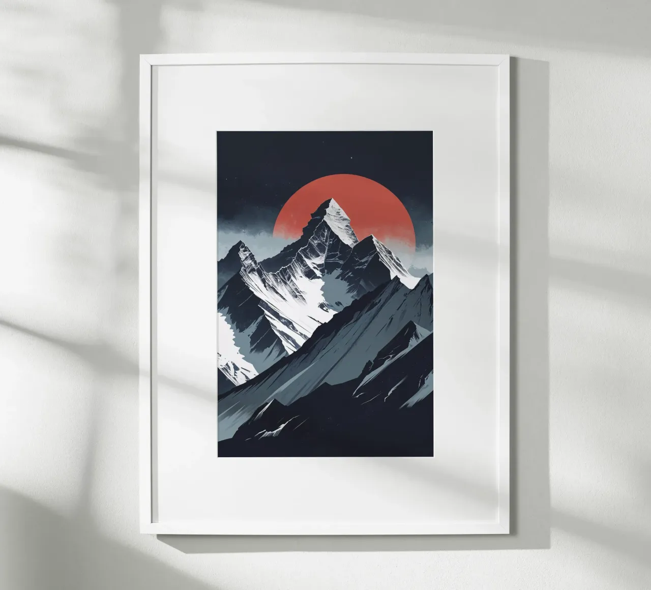 K2 Abstract Poster with Celestial Charm carta hahnemühle da AlbertKlee