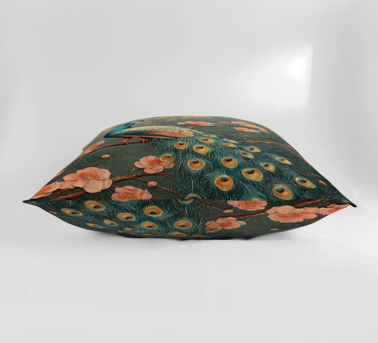 William Morris Pfau cuscino da Botanical Art Studio