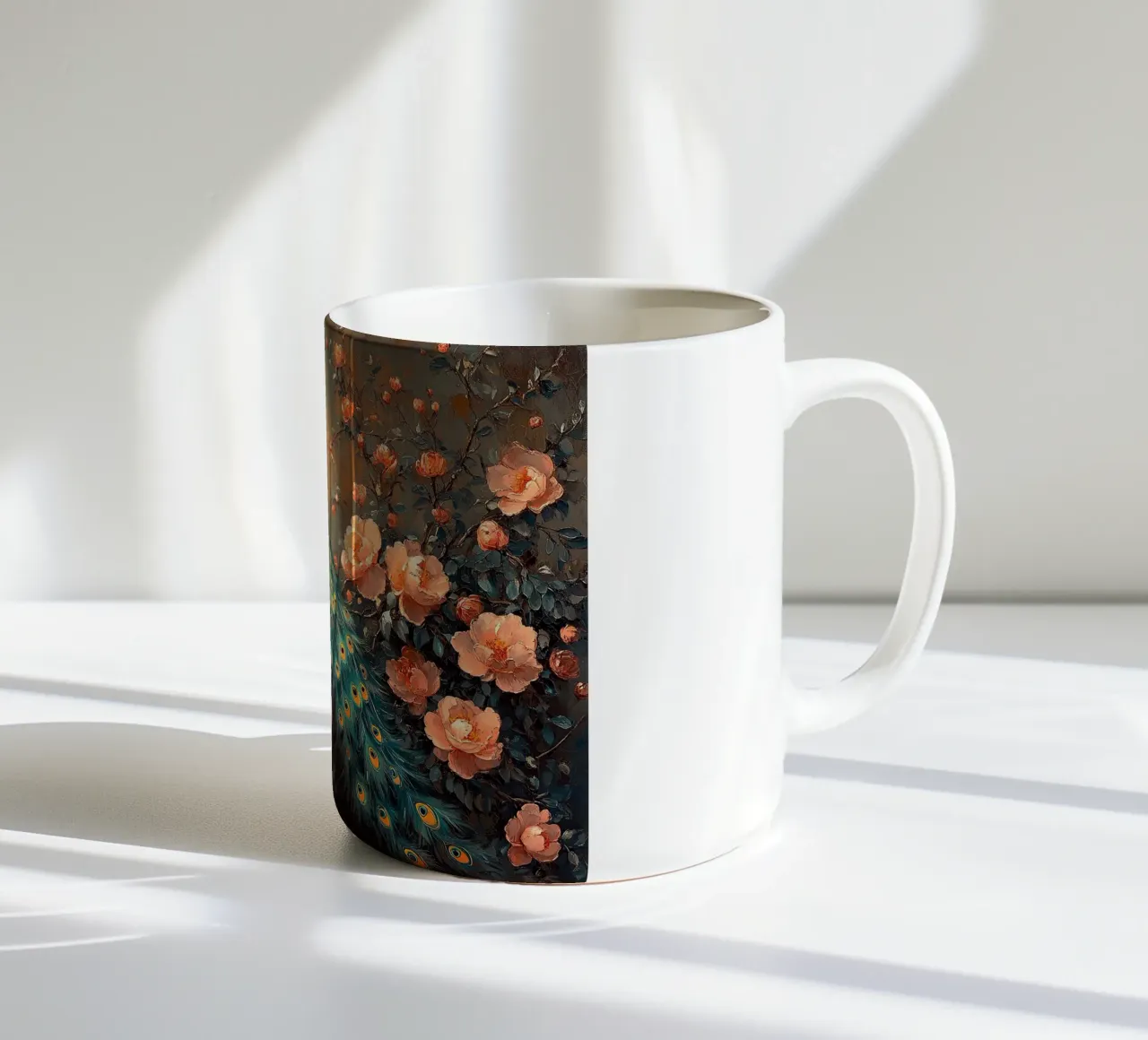 William Morris tazza in ceramica da Botanical Art Studio