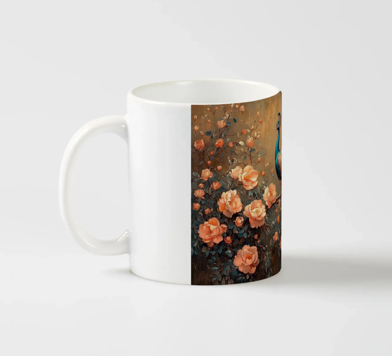 William Morris tazza in ceramica da Botanical Art Studio
