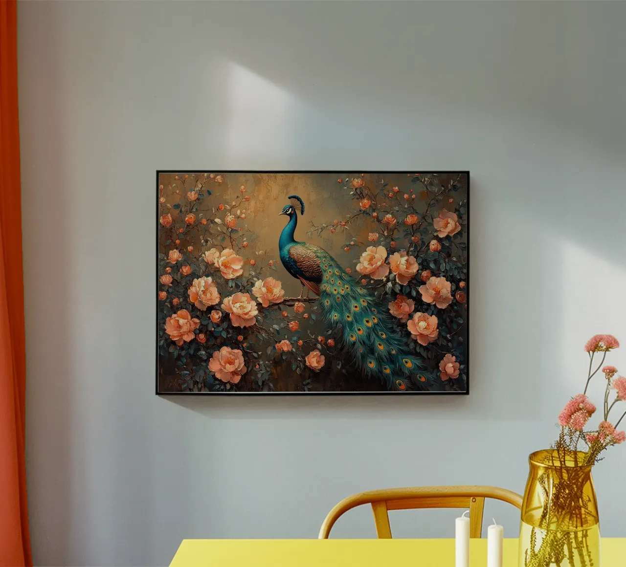 William Morris acrylic glass by Botanical Art Studio