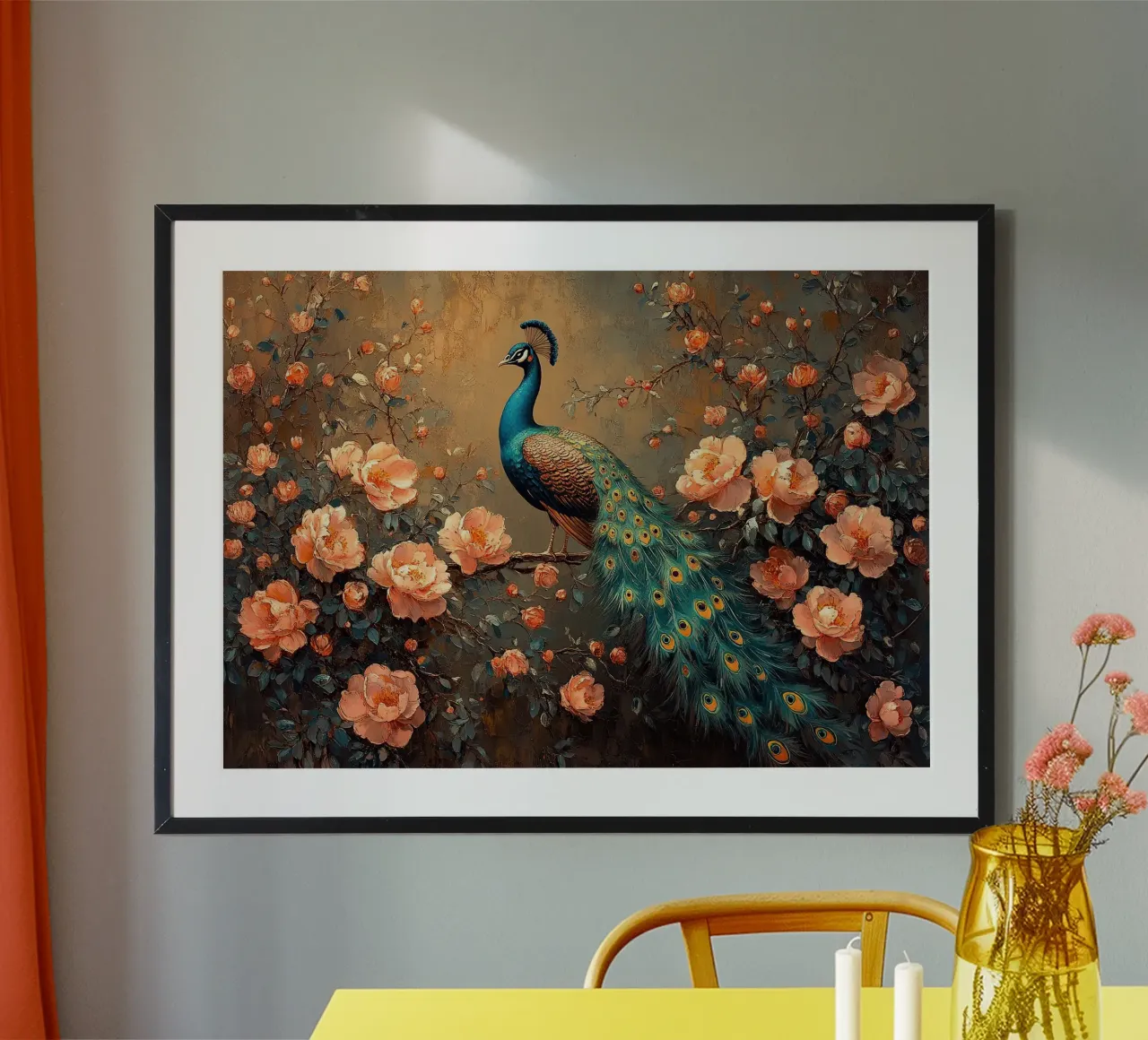 William Morris poster con telaio in alluminio da Botanical Art Studio