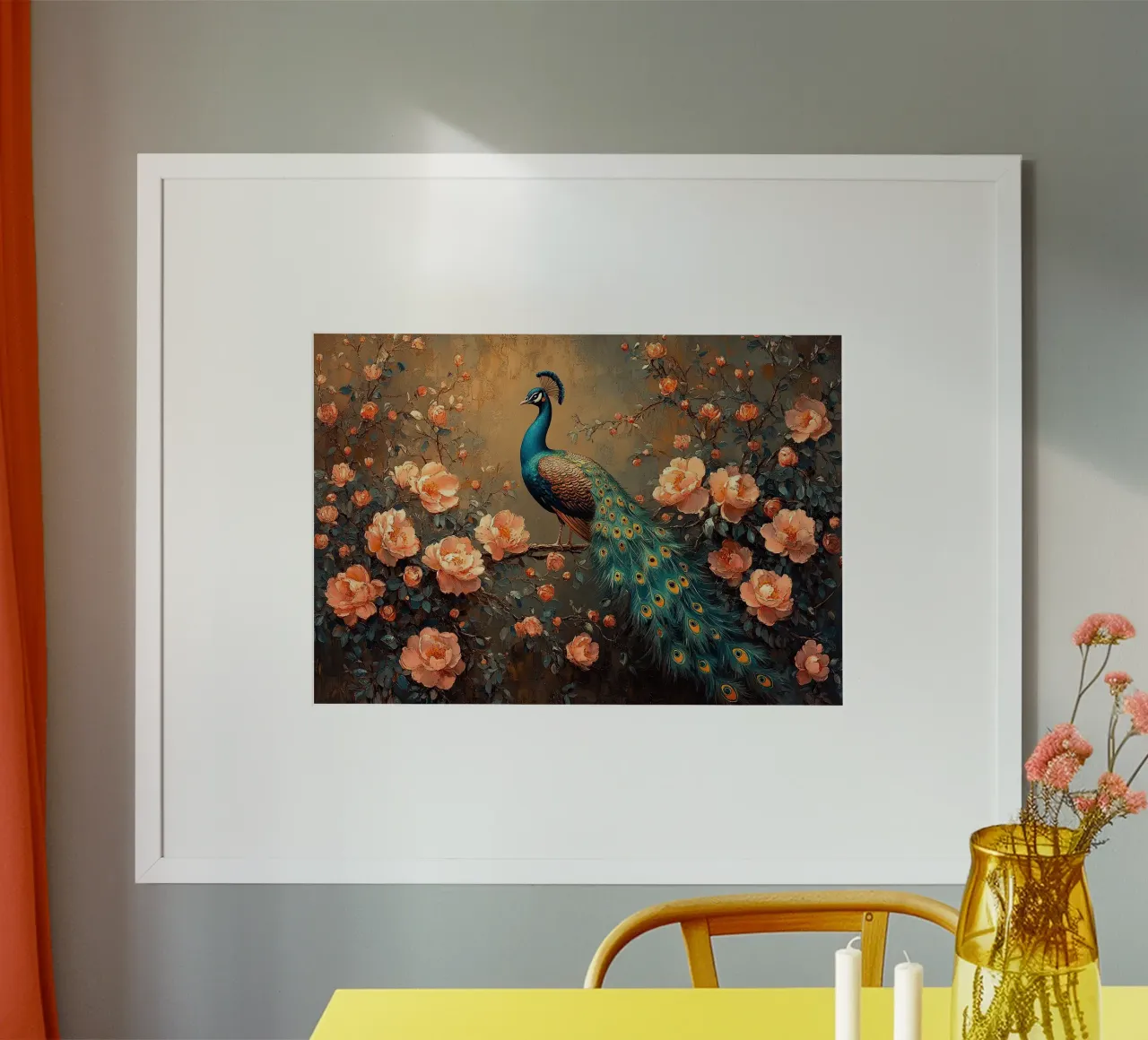 William Morris poster con telaio in alluminio da Botanical Art Studio