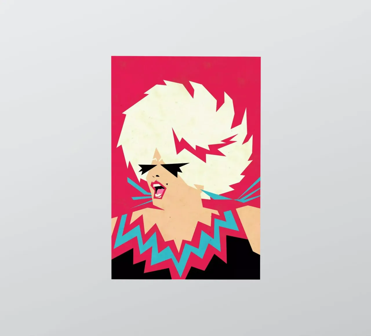 Divine sticker van Yetiland