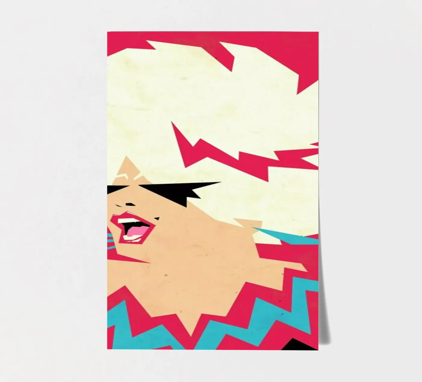 Divine stickervel van Yetiland