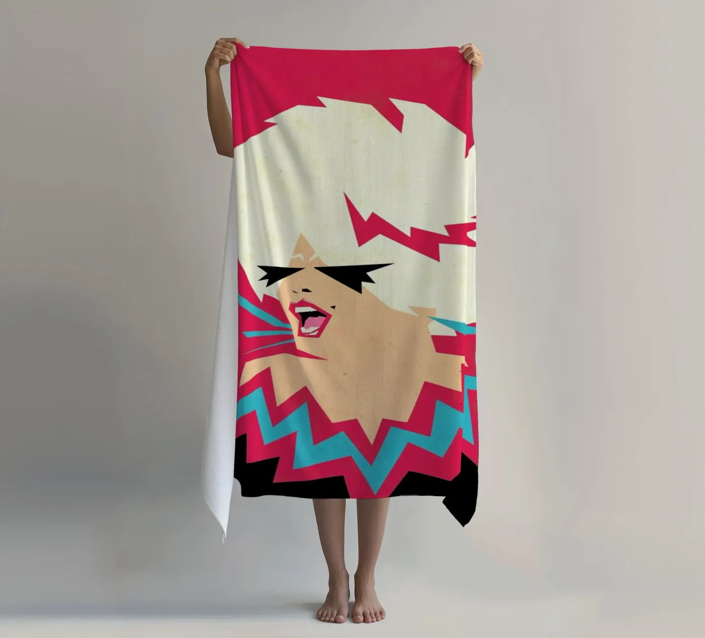 Divine serviette de plage de Yetiland