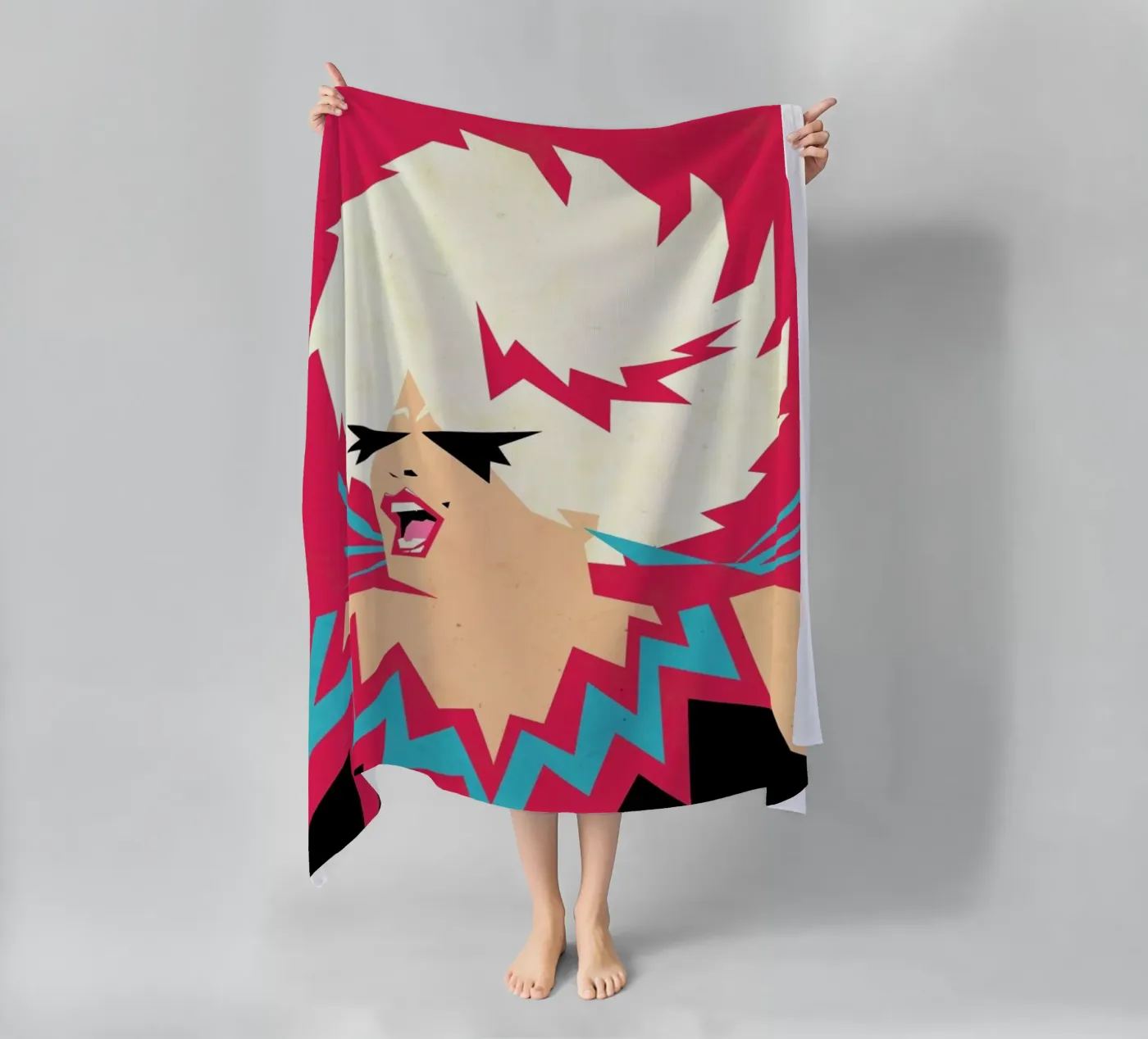 Divine serviette de plage de Yetiland