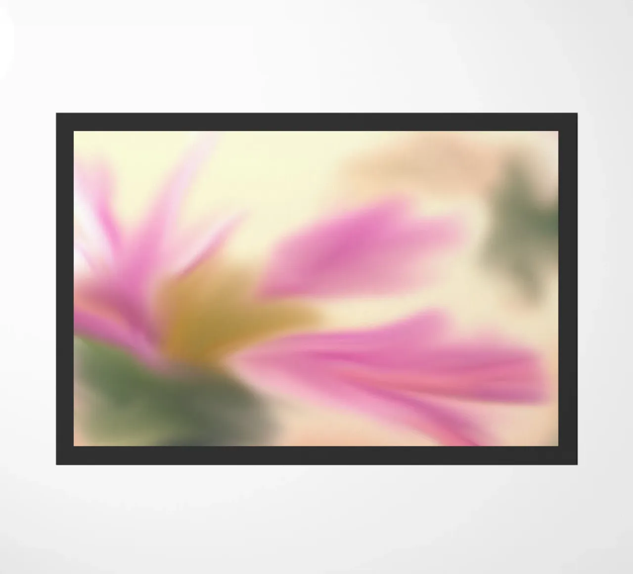 Fiore rosa sfocato, simile all'acquerello zerbino da Something for you