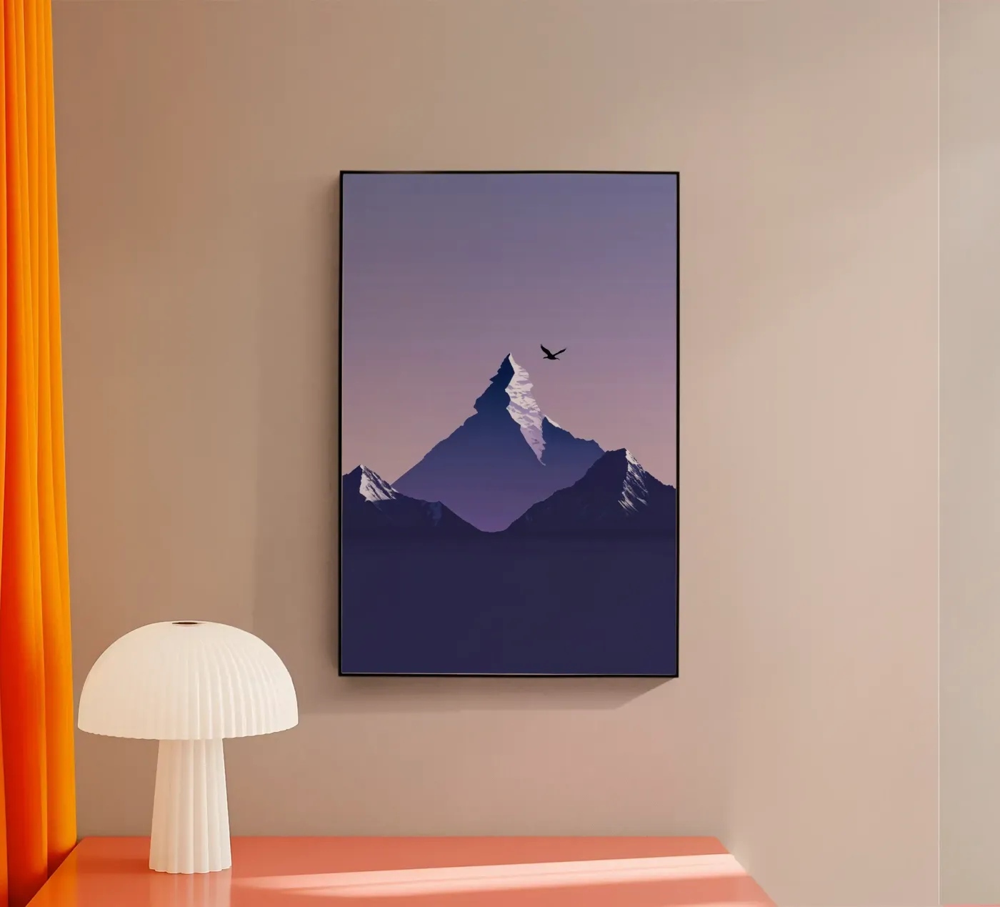 Tranquility Over K2 Acryl-Glas von AlbertKlee